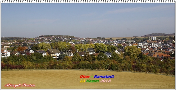 Almanya / Darmstadt- Ober - Ramstadt Ziyareti - 2018